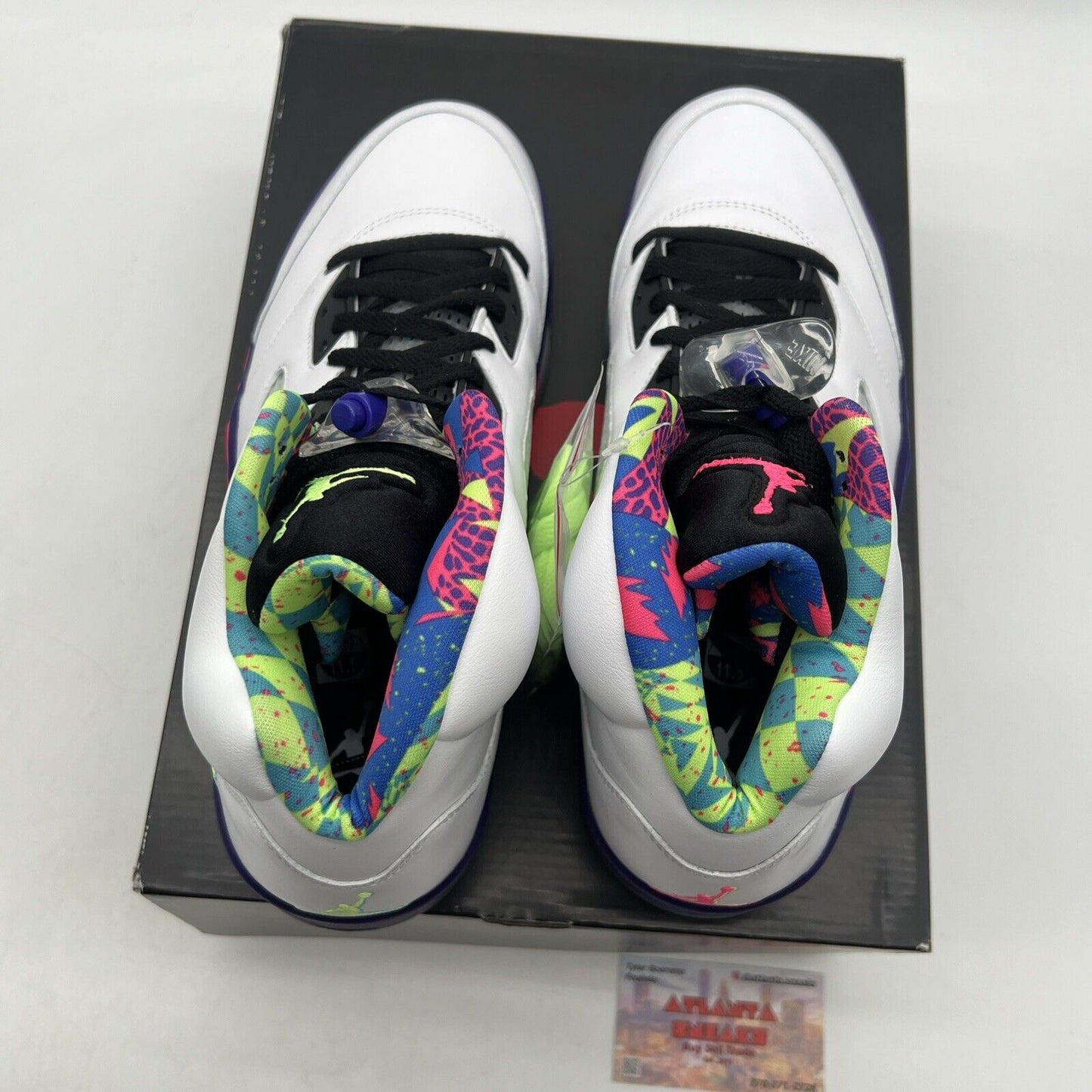 Size 11.5 - Jordan 5 Retro Alternate Bel-Air 2020 Green Purple (DB3335-100)