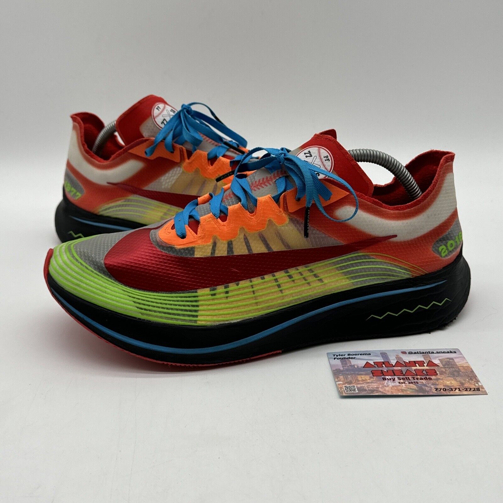 Size 12 - Nike Zoom Fly SP Doernbecher 2018 Orange Rex Multi Color See Thru OG