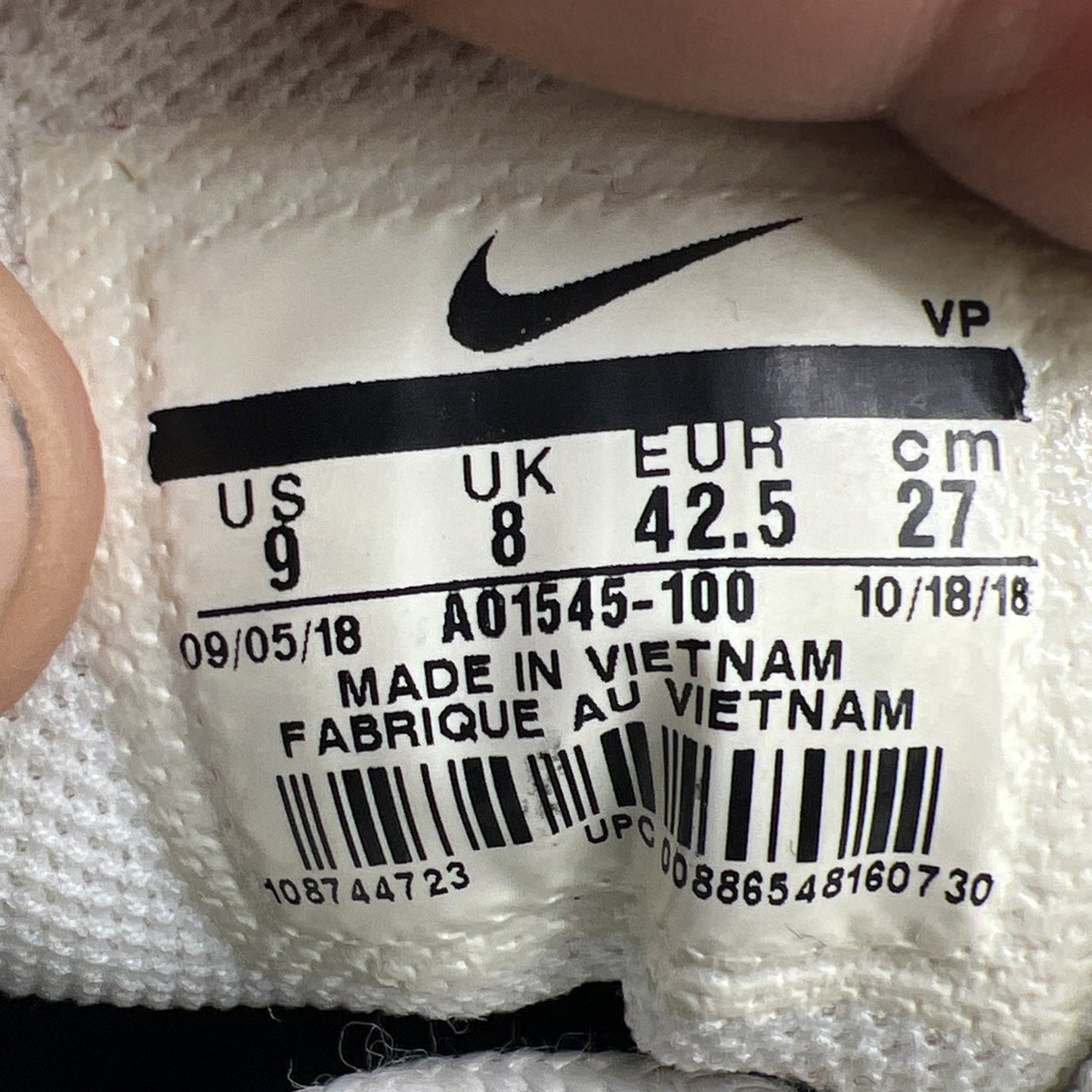Size 9 - Nike Air Terra Humara 18 Photo Blue (A01545-100)