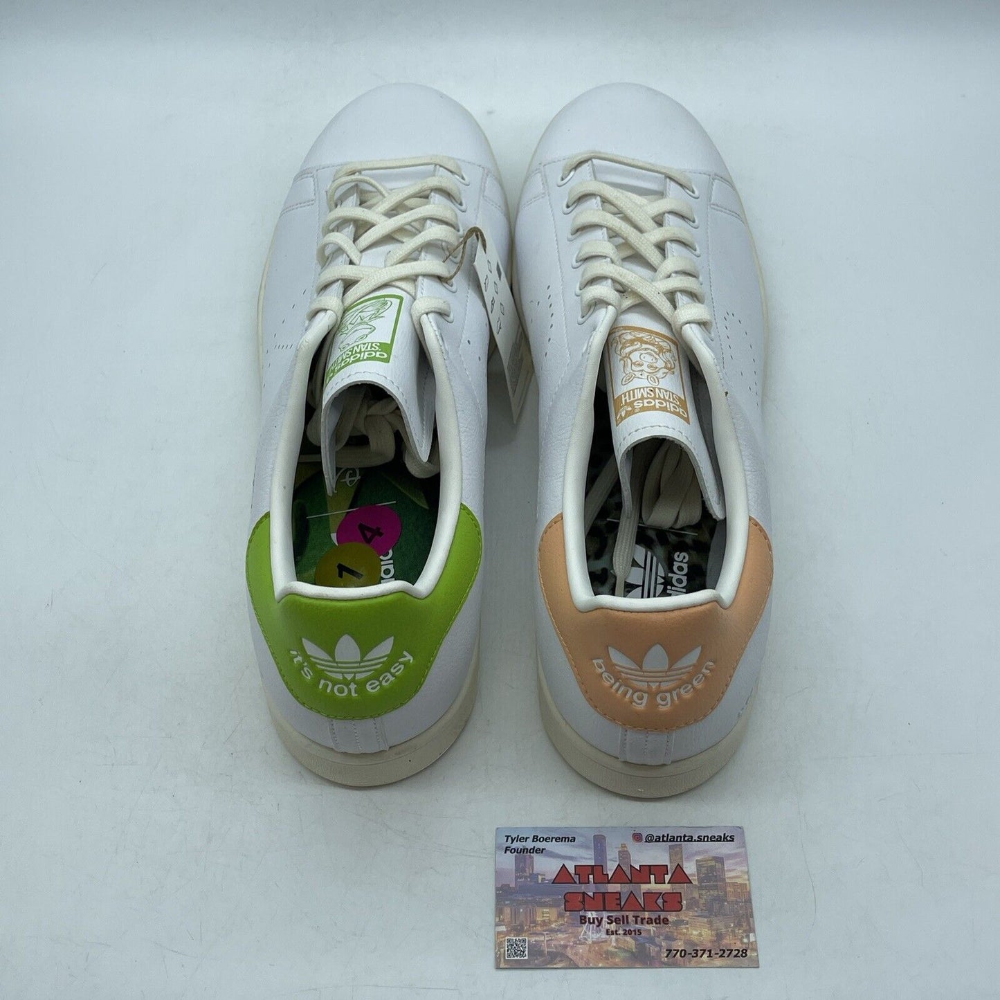 Size 14 - adidas Disney x Stan Smith Miss Piggy & Kermit White Leather (GZ5996)