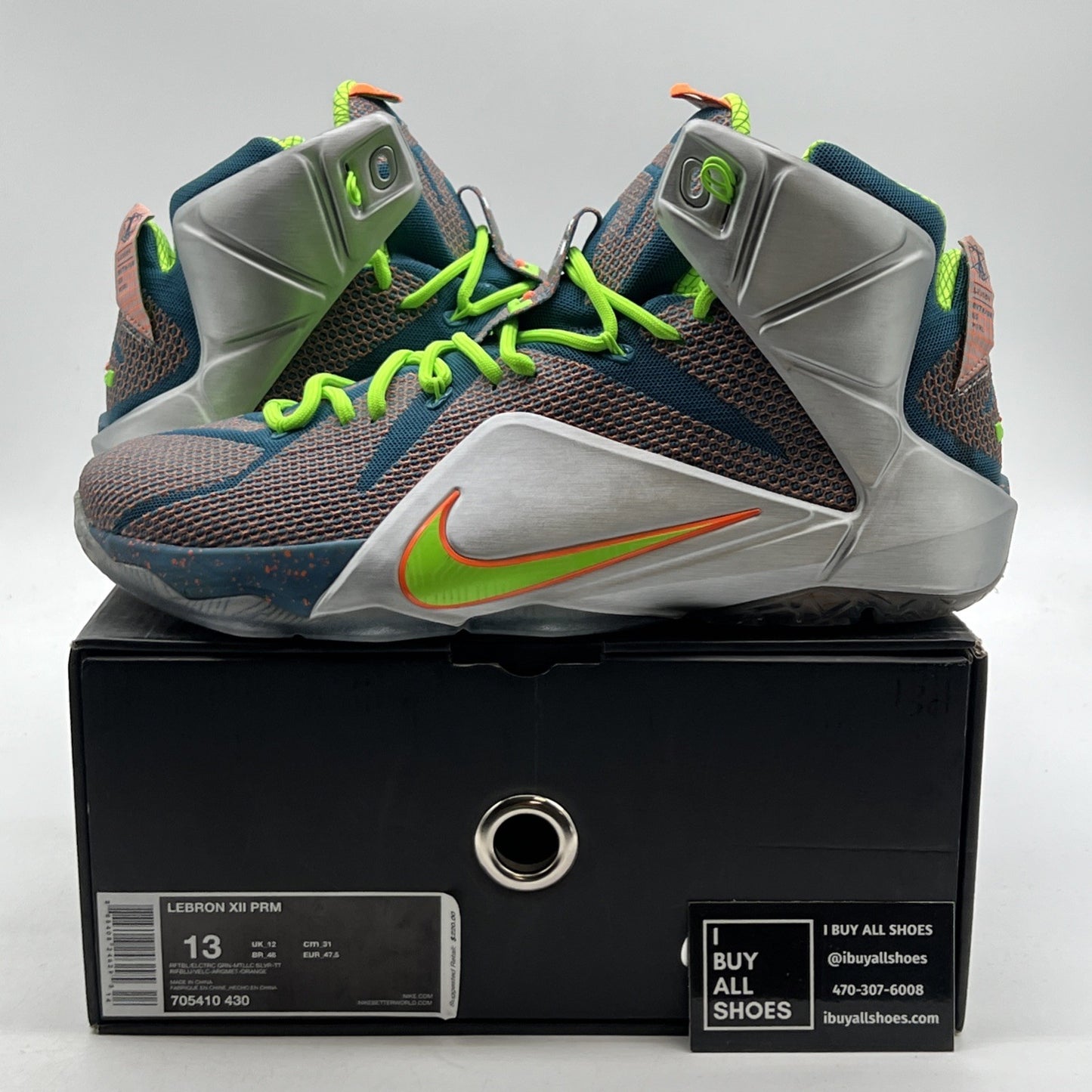Size 13 - Nike LeBron 12 Trillion Dollar Man (705410-430)