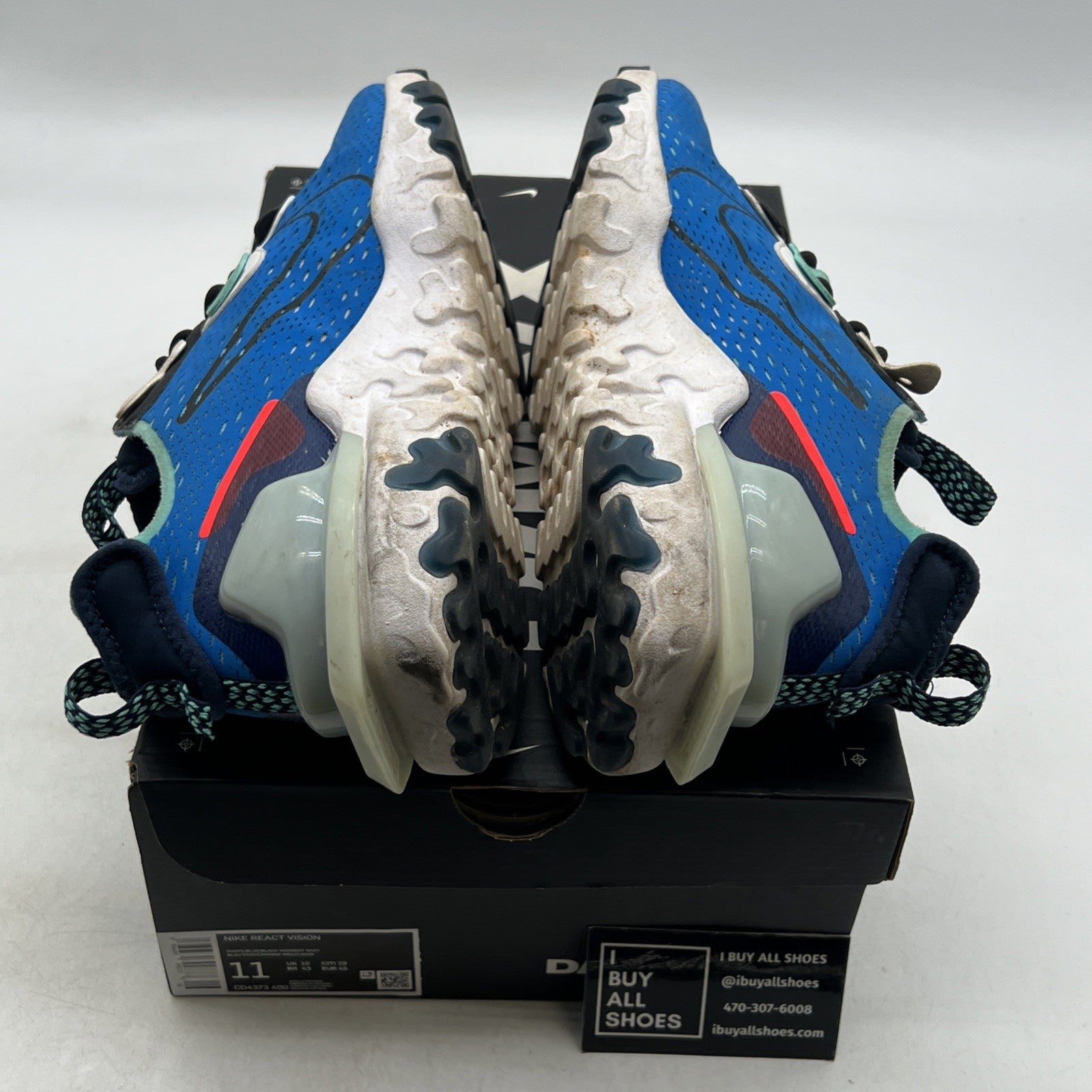 Size 11 - Nike React Vision Photo Blue (CD4373-400)