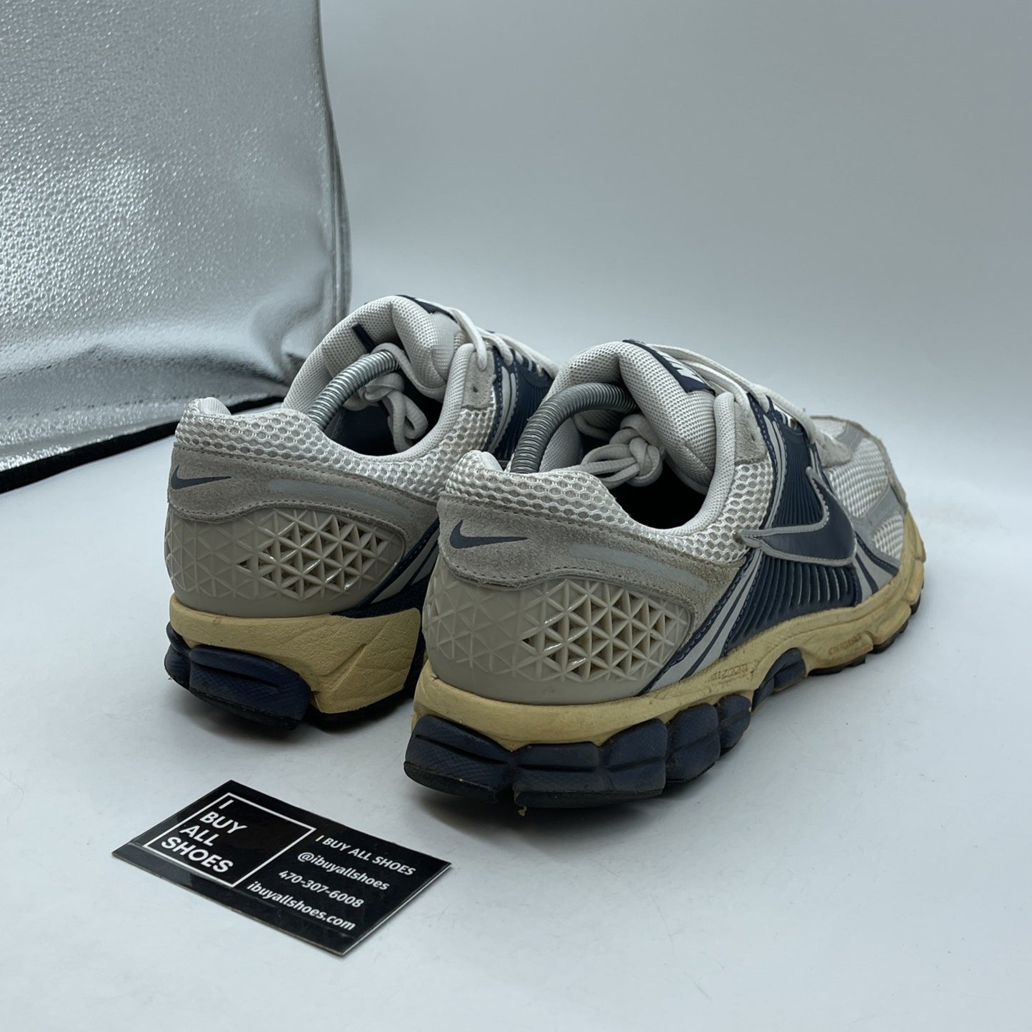 Size 11 - Nike Air Zoom Vomero 5 Since 72 Blue Grey Suede Leather (HF4259–100)