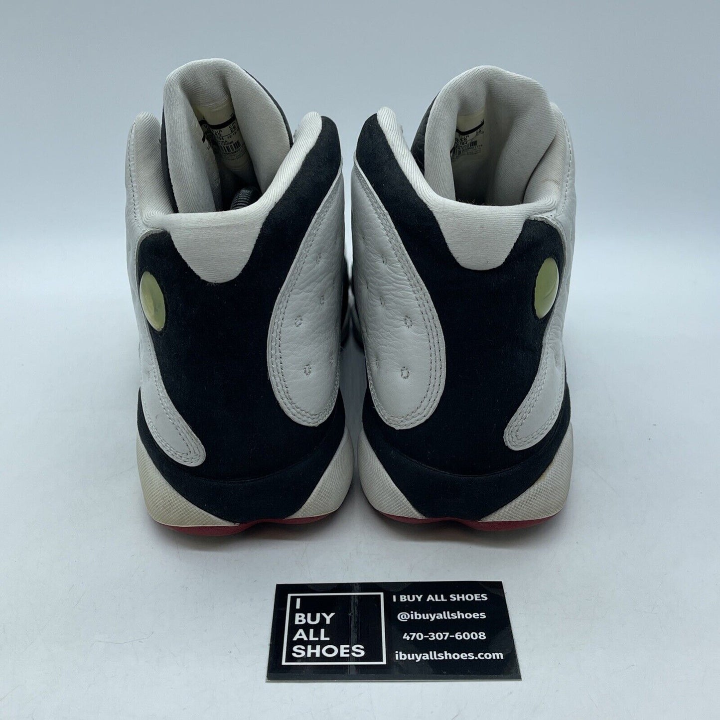 Size 11 - Air Jordan 13 Retro 2013 He Got Game Black White Suede (309259-104)