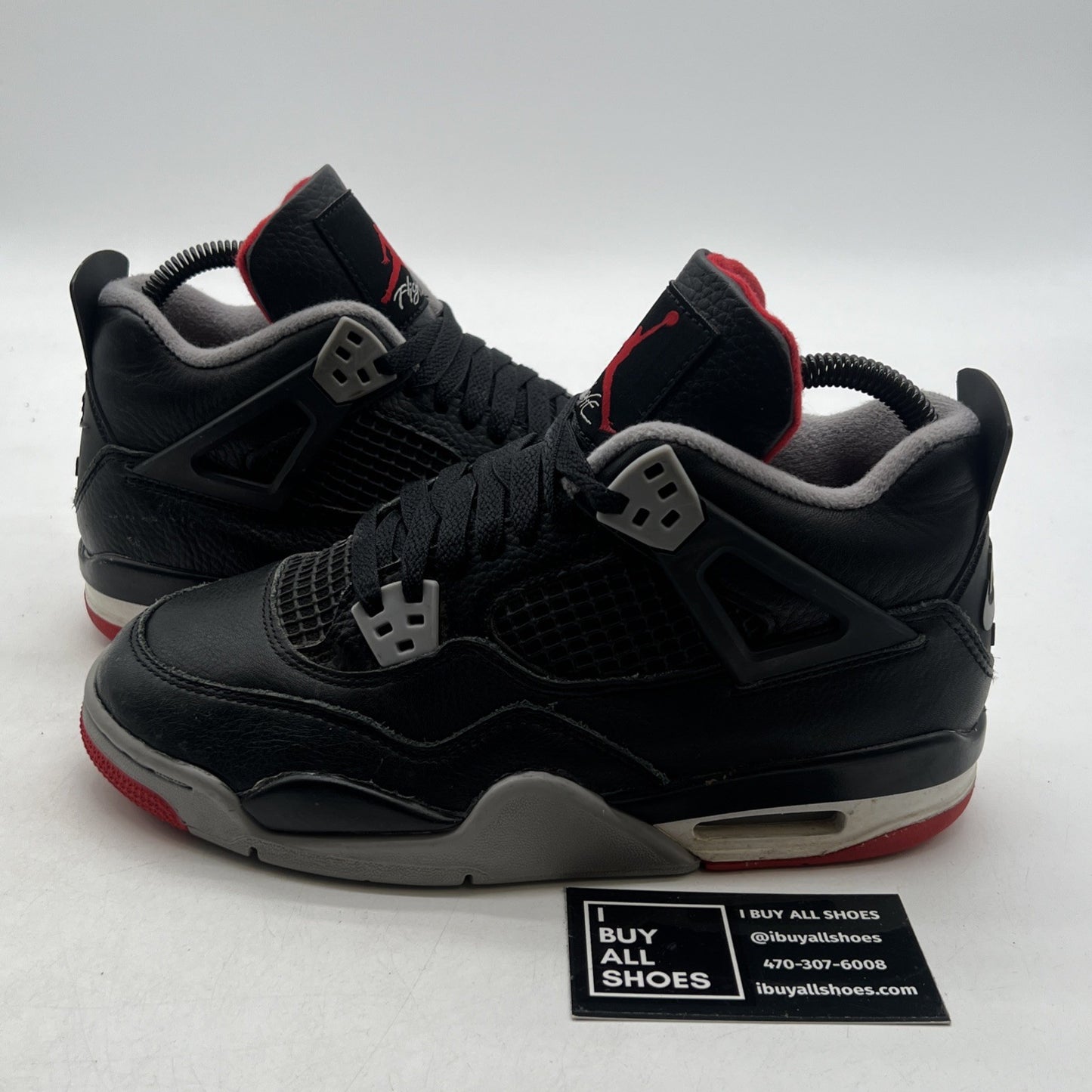 Size 5.5 - Air Jordan 4 Retro Bred Reimagined (FQ8213-006)