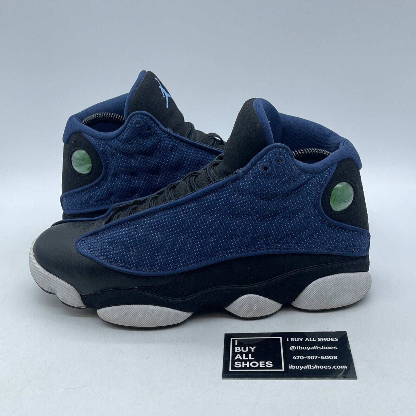Size 7.5 - Jordan 13 Navy Blue Black White Suede (DJ5982-400)