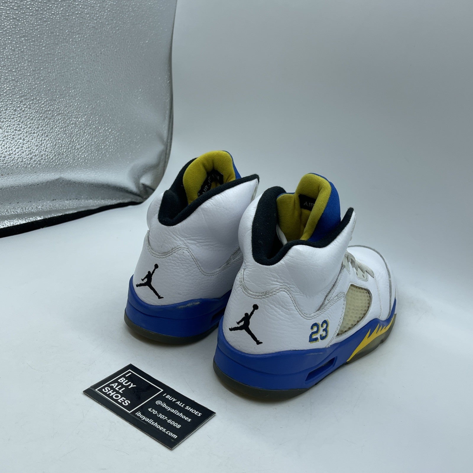 Size 8 - Air Jordan 5 Retro 2013 Laney (136027-189)