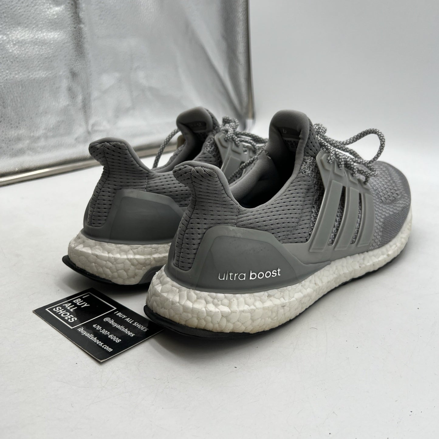 Size 12 - adidas UltraBoost 1.0 Limited 2015 Silver Metallic (S77517)