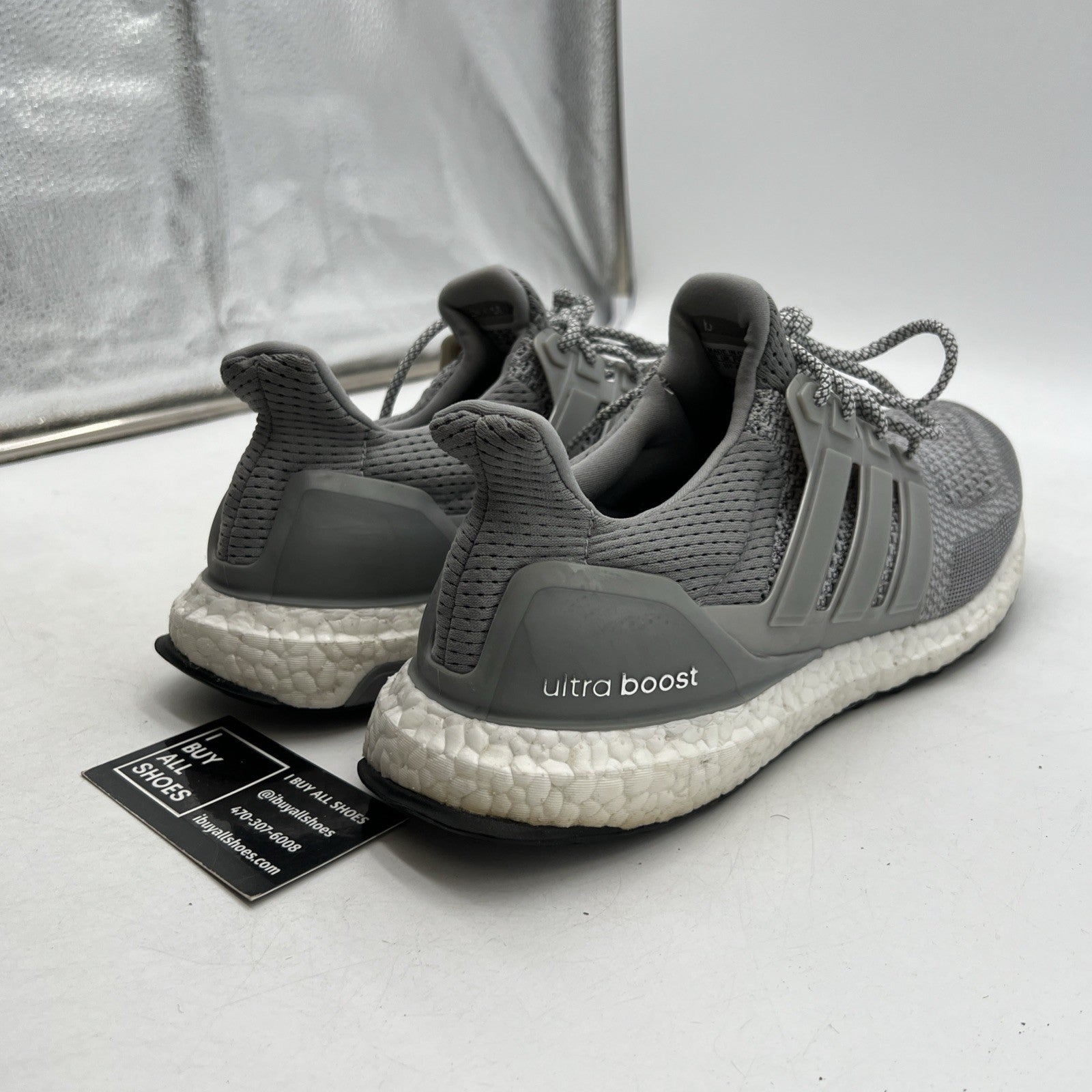 Size 12 - adidas UltraBoost 1.0 Limited 2015 Silver Metallic (S77517)