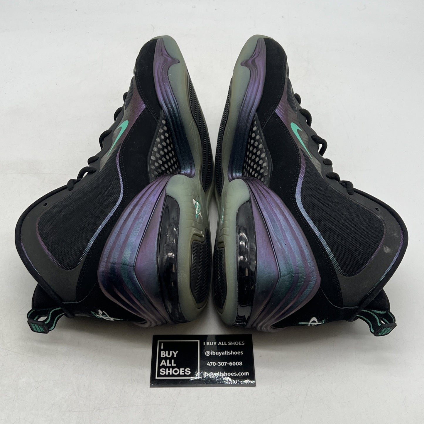 Size 13 - Nike Air Penny 5 Invisibility Cloak (537331-002)