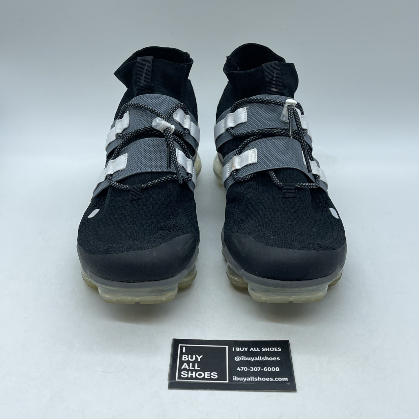 Size 13 - Nike Air VaporMax Flyknit Utility Cool Grey (AH6834-003)