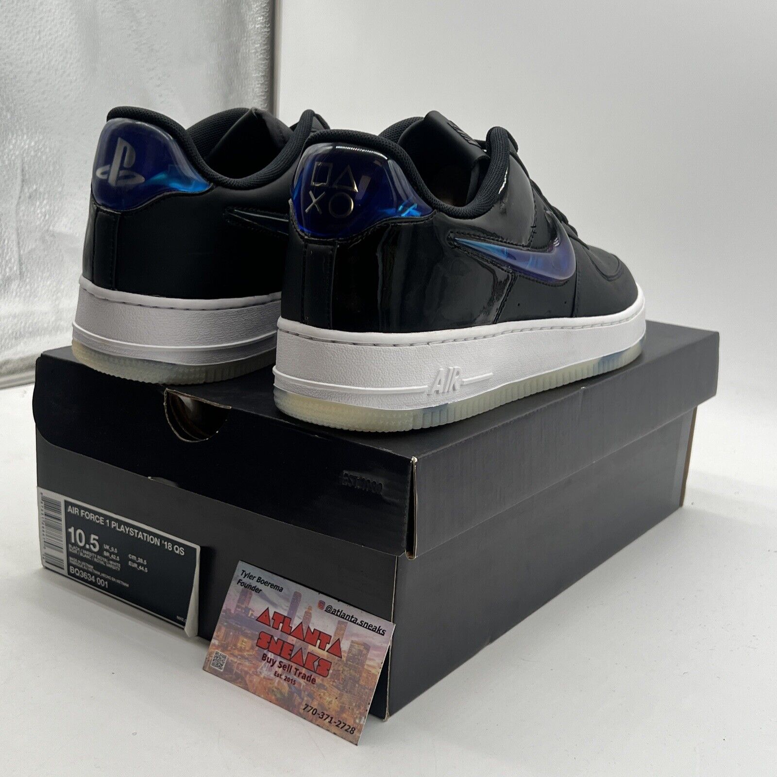 Size 10.5 - Nike Playstation x Air Force 1 '18 QS Low Playstation (BQ3634-001)