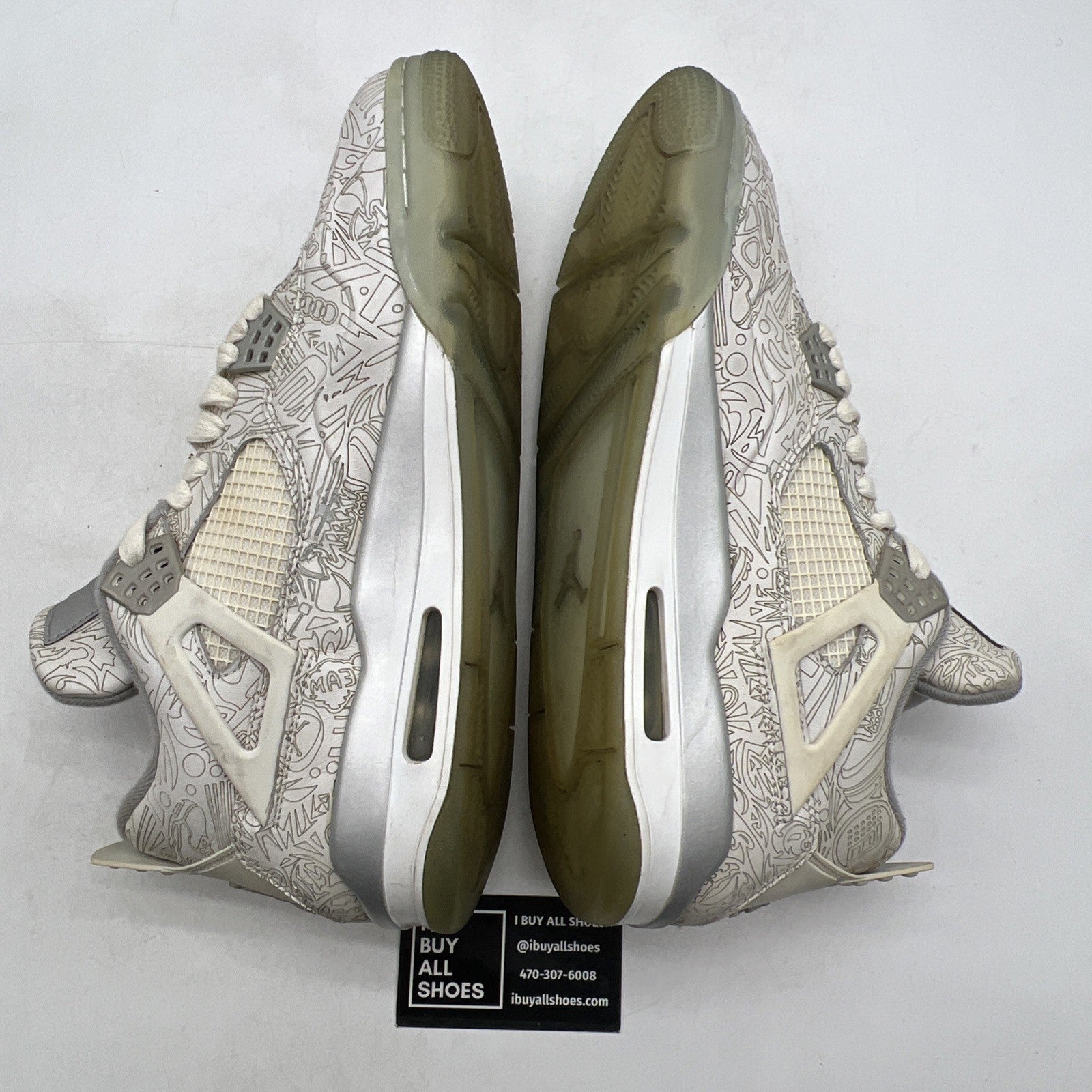 Size 11.5 - Air Jordan 4 Retro 30th Anniversary Laser (705333-105)