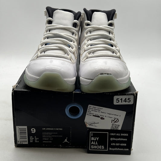 Size 9 - Air Jordan 11 Retro High Legend Blue (378037-117)