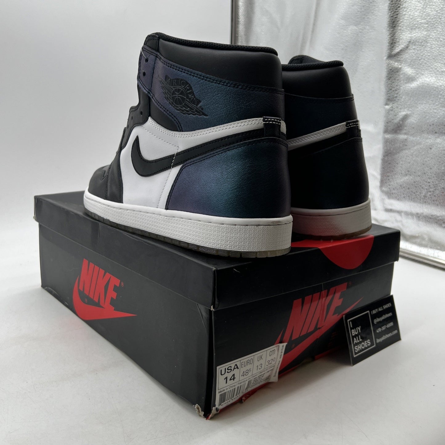 Size 14 - Air Jordan 1 Retro OG High All Star - Chameleon (907958-015)