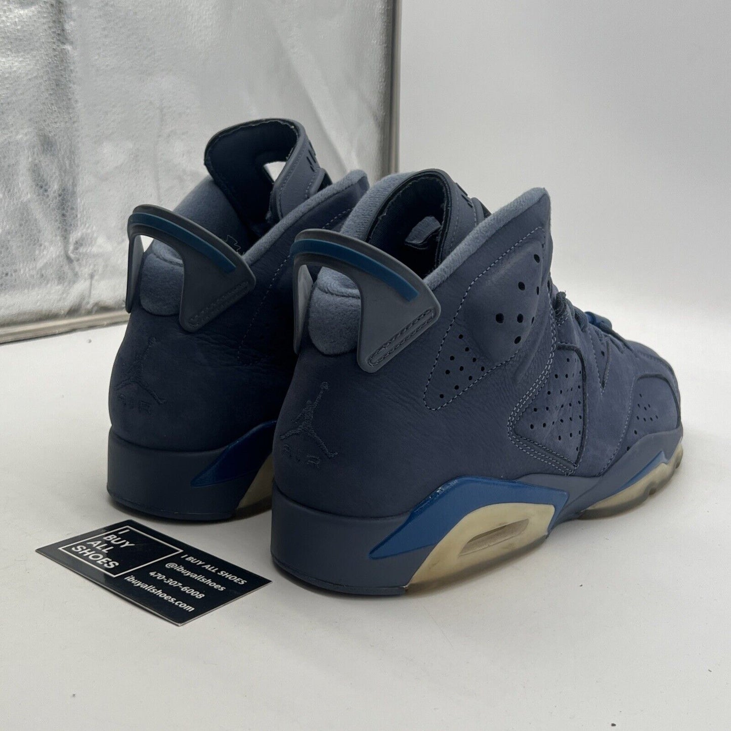 Size 11.5 - Air Jordan 6 Retro Diffused Blue (384664-400)