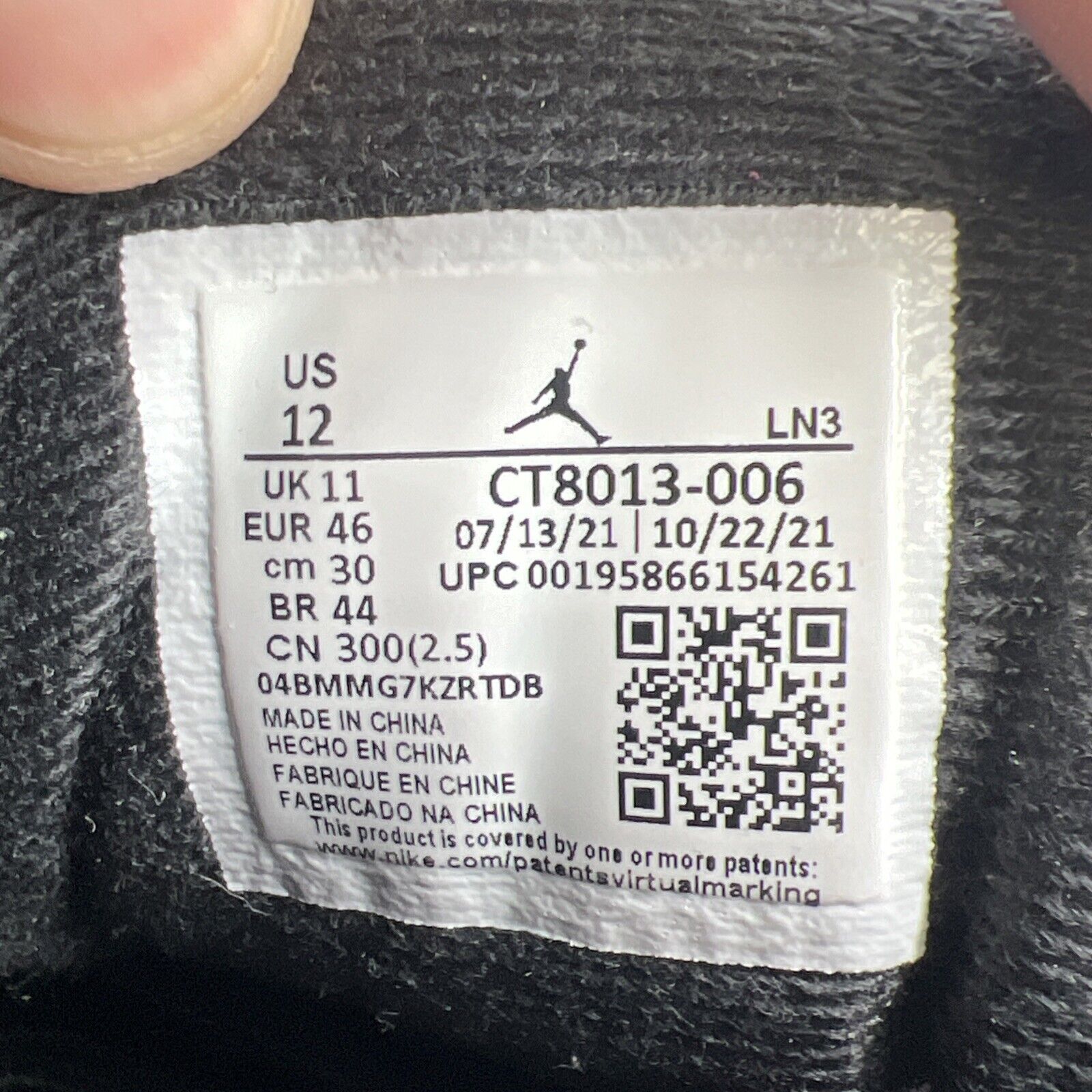 Size 12 - Air Jordan 12 Retro Mid Playoff (CT8013-006)