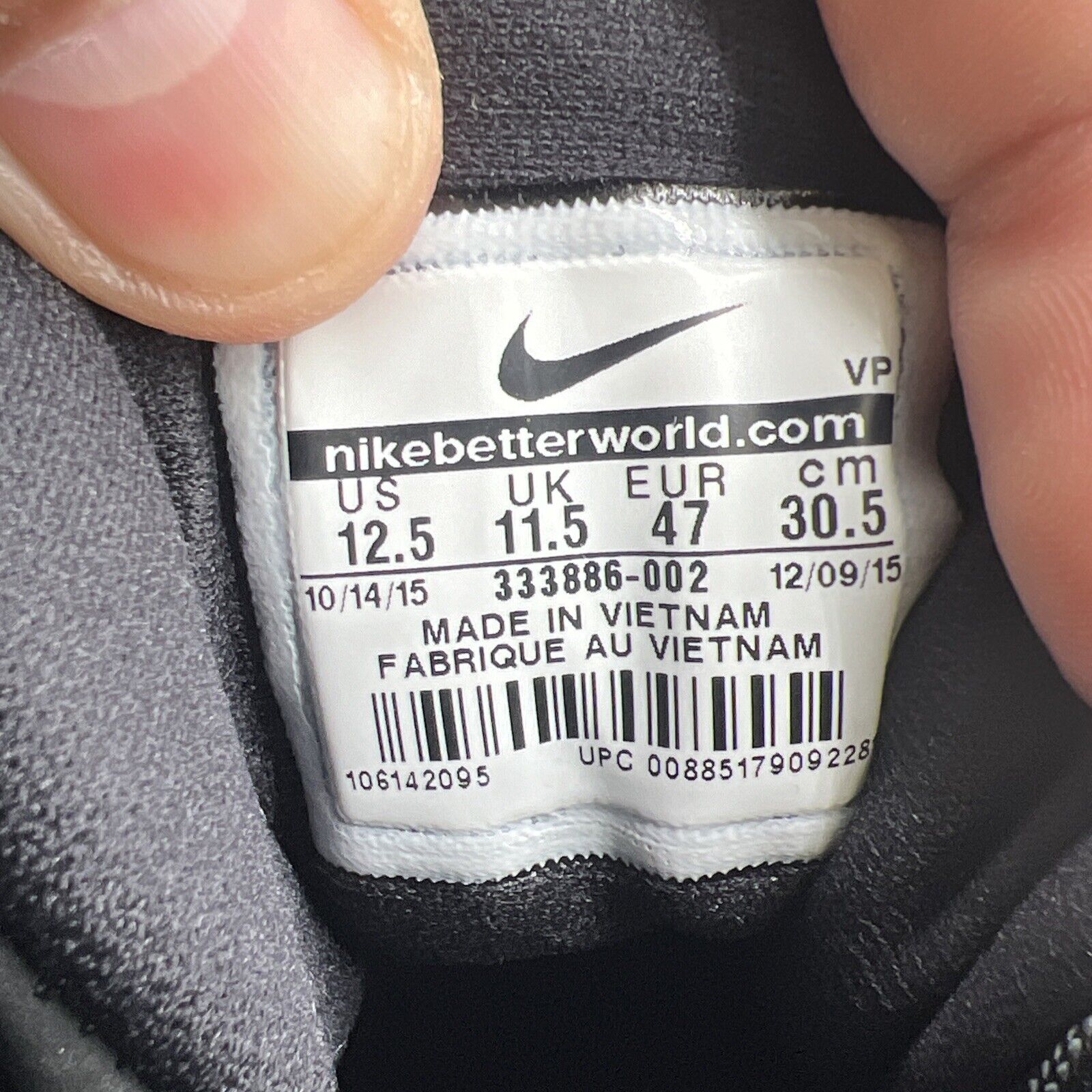 Size 12.5 - Nike Air Penny 2 2016 Miami Heat Black White Red (333886-002)