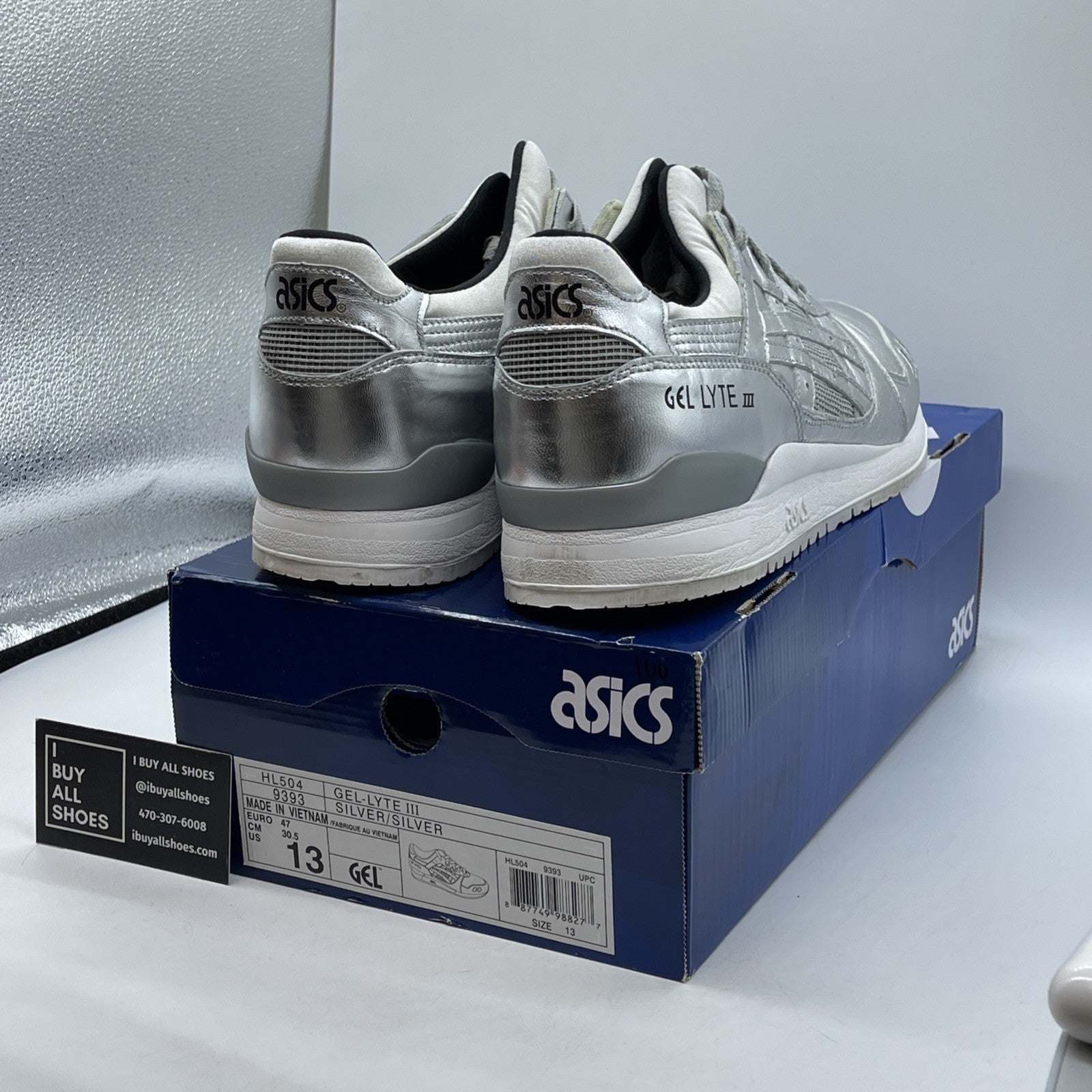 Size 13 - ASICS Gel Lyte 3 Holiday Champagne Suede Leather (HL504-9393)
