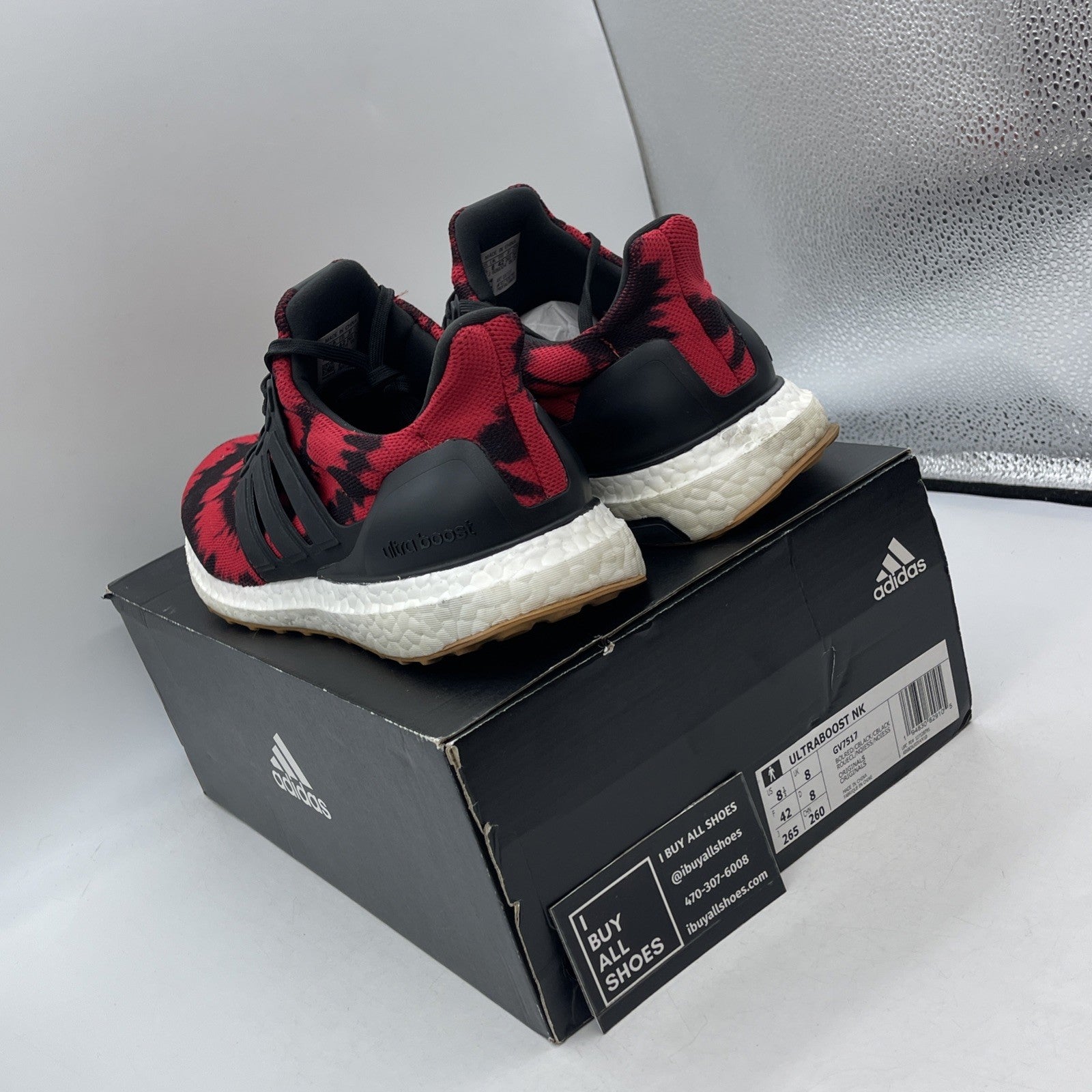 Size 8.5 - adidas Nice Kicks x UltraBoost No Vacancy