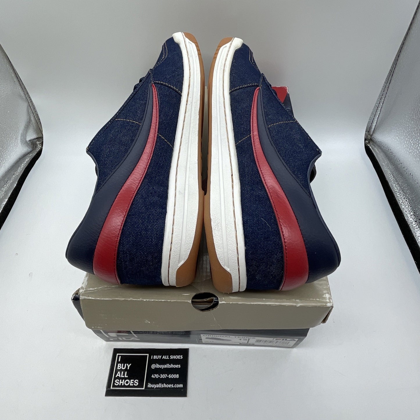 Size 13 - Fila X Mayor X FLuD Denim Sneaker OG Suede (1VT13028-424)