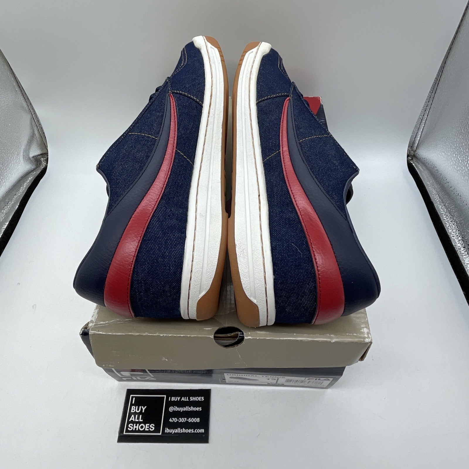 Size 13 - Fila X Mayor X FLuD Denim Sneaker OG Suede (1VT13028-424)
