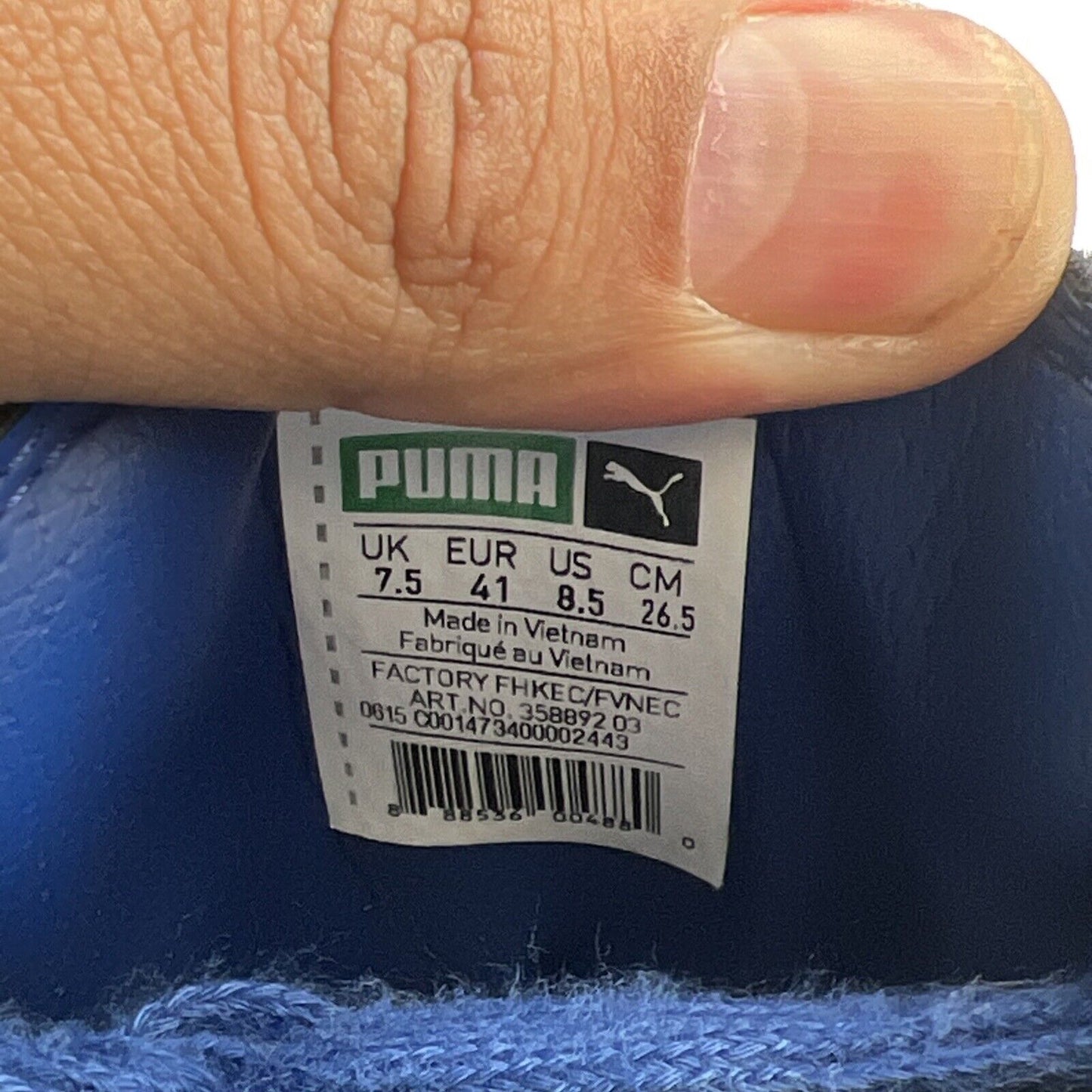 Size 8.5 - PUMA Basket Matte & Shine - Limoges (357892-03)