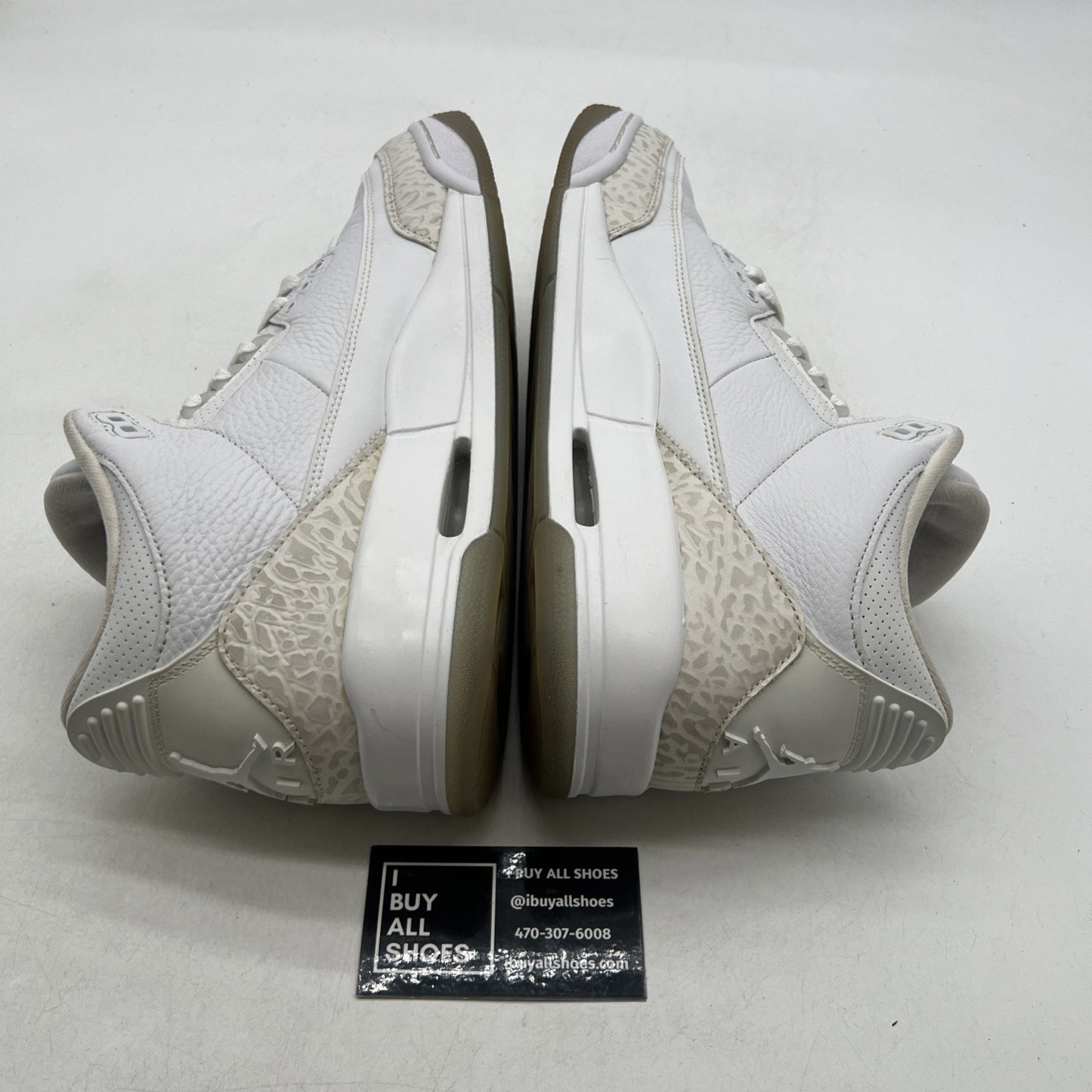 Size 11 - Air Jordan 3 Retro Triple White (136064-111)