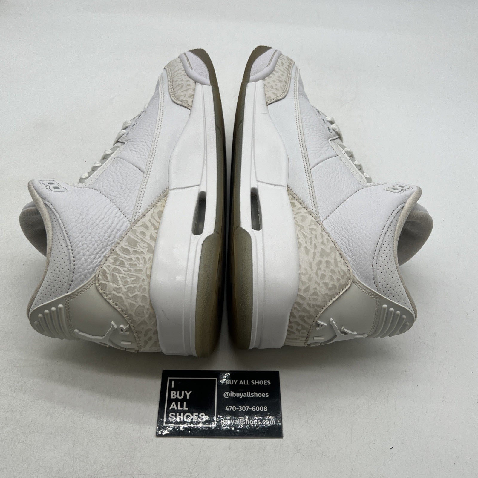 Size 11 - Air Jordan 3 Retro Triple White (136064-111)