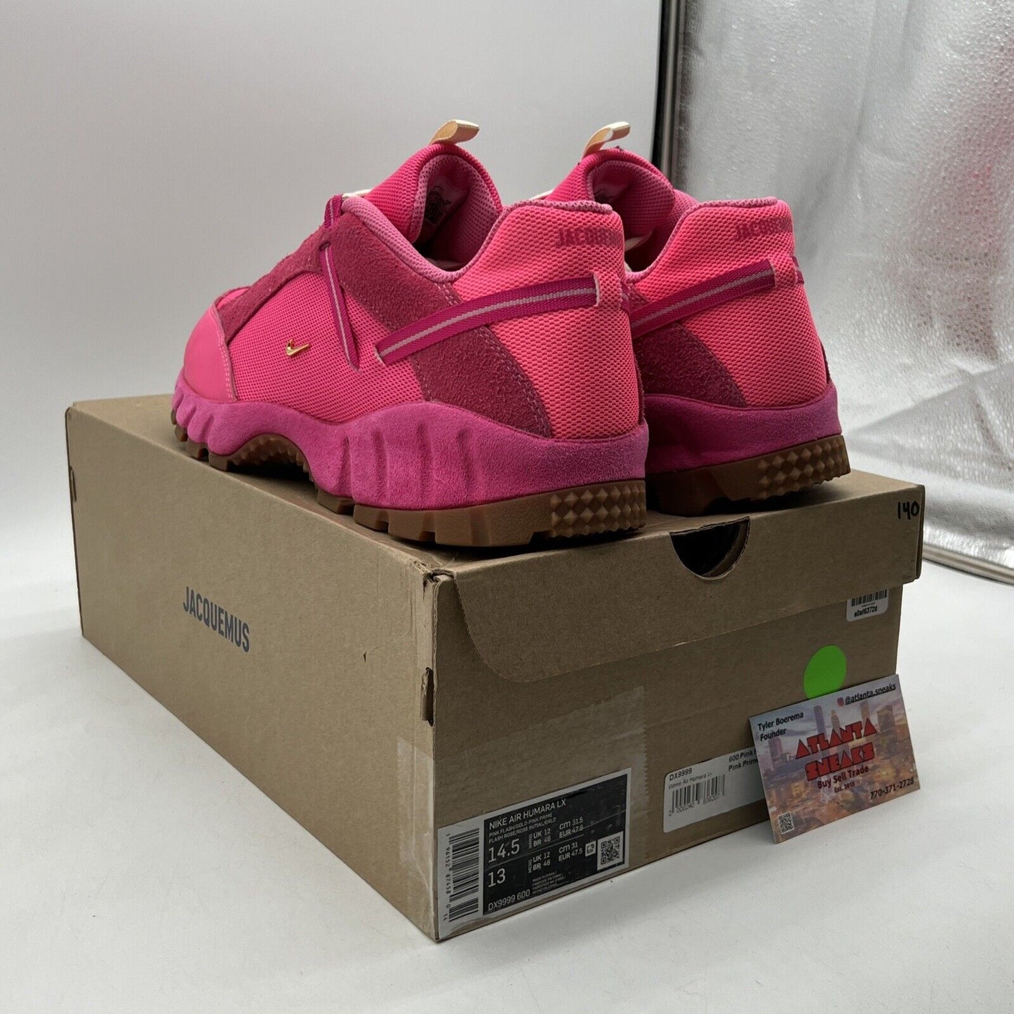 Size 14.5 - Nike Jacquemus x Air Humara LX Pink Flash W (DX9999-600)