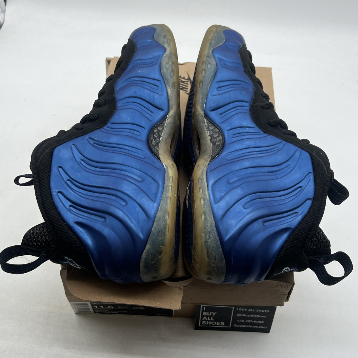 Size 11.5 - Nike Air Foamposite One 2011 Royal (314996-500)