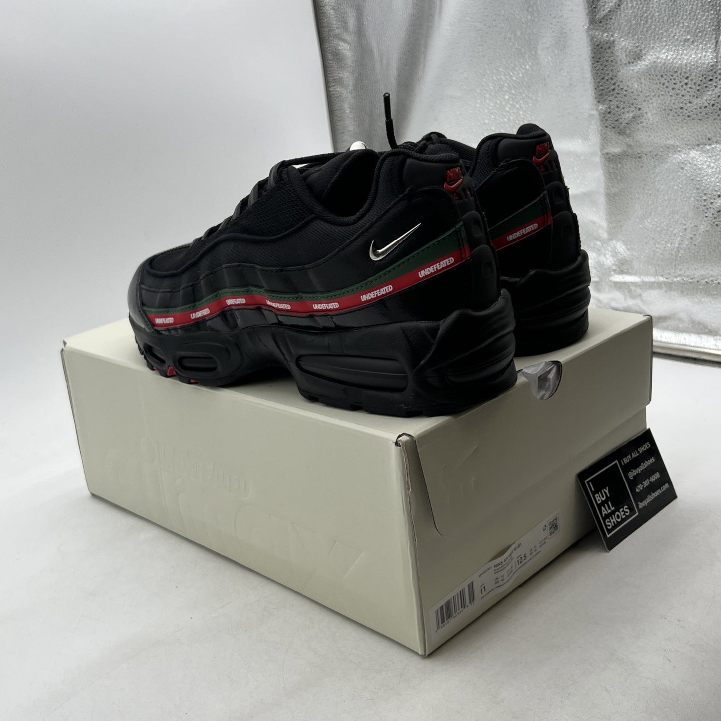 Size 11 - Nike Undefeated x Air Max 95 Black (IB4453-001)