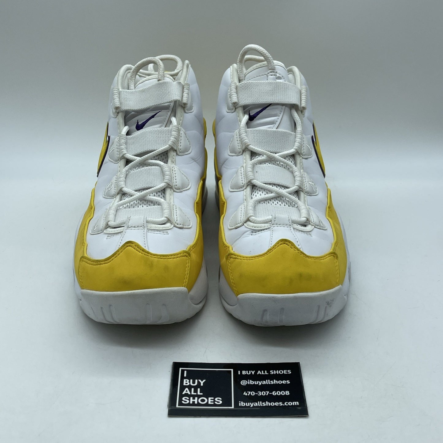 Size 10 - Nike Air Max Uptempo 95 2019 Lakers White Suede (CK0892-102)