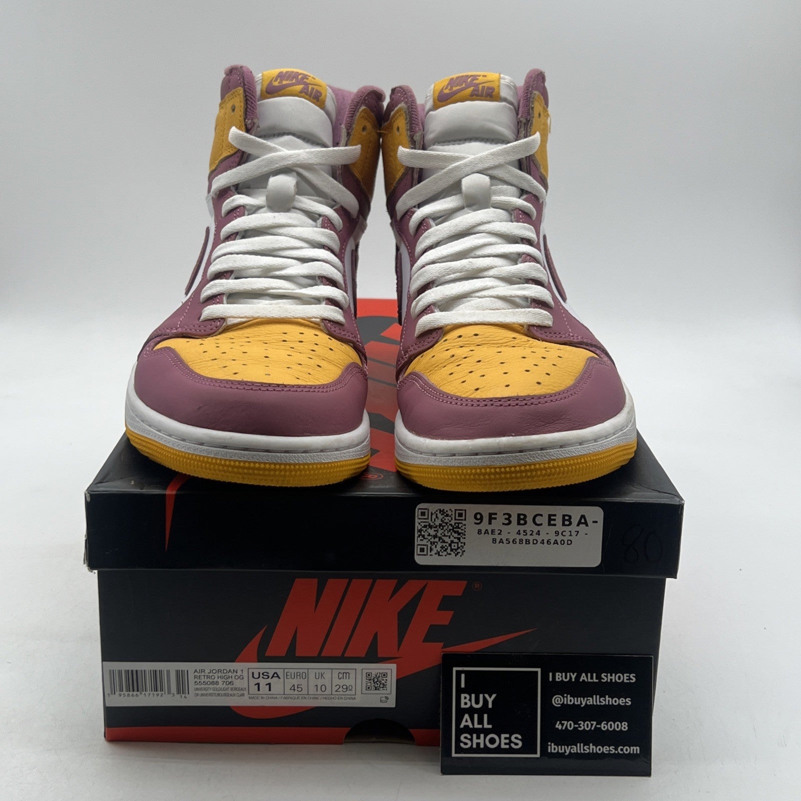 Size 11 - Air Jordan 1 Retro High OG Brotherhood 2022 (555088-706)