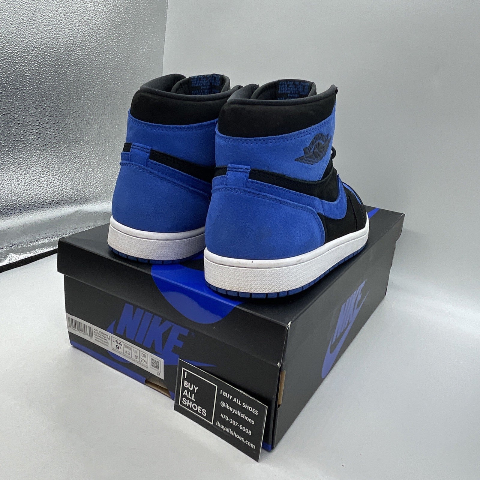 Size 9.5 - Air Jordan 1 Retro OG High Royal Reimagined (DZ5485-042)
