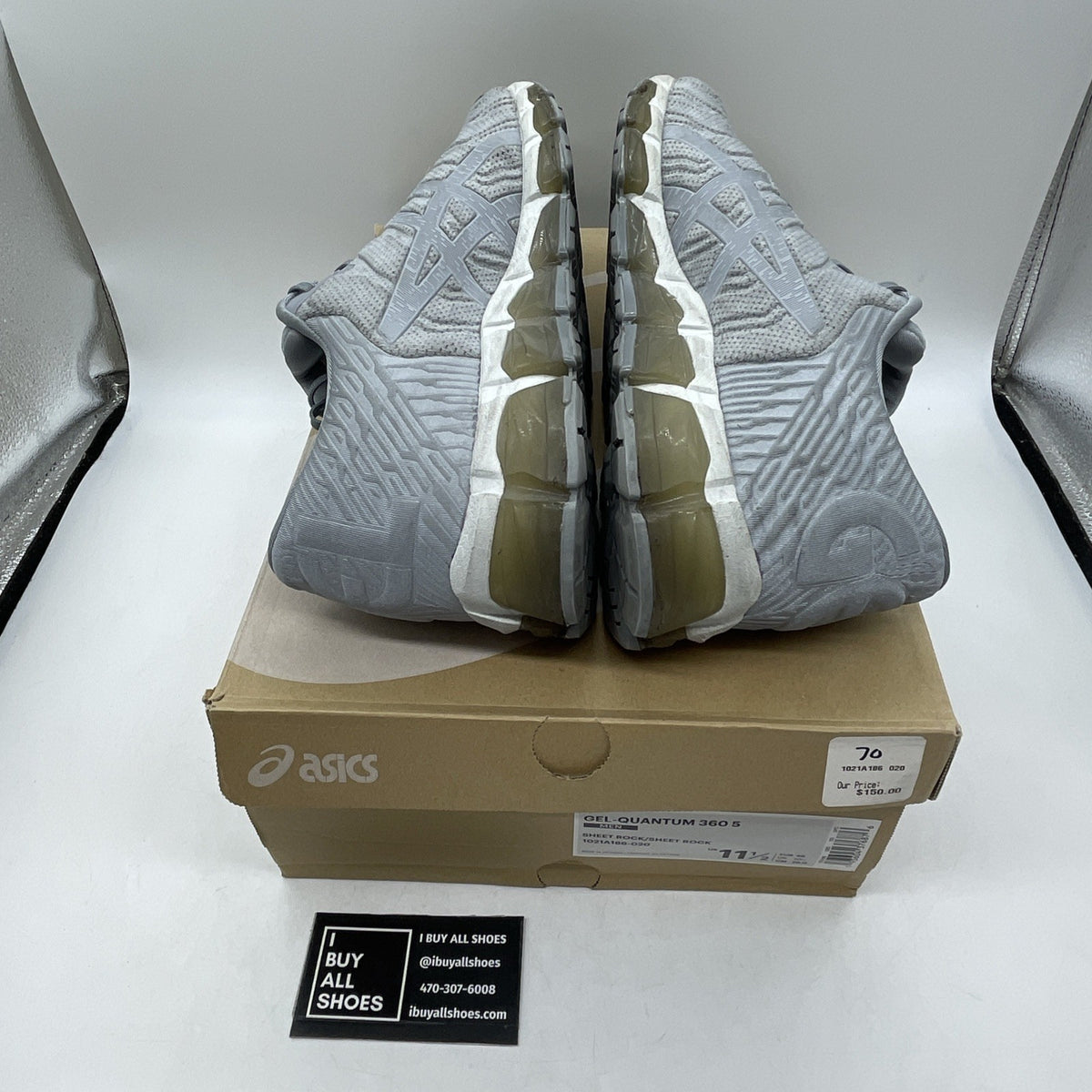 Size 11.5 - Asics Gel Quantum 360 5 Sheet Rock (18051462253)