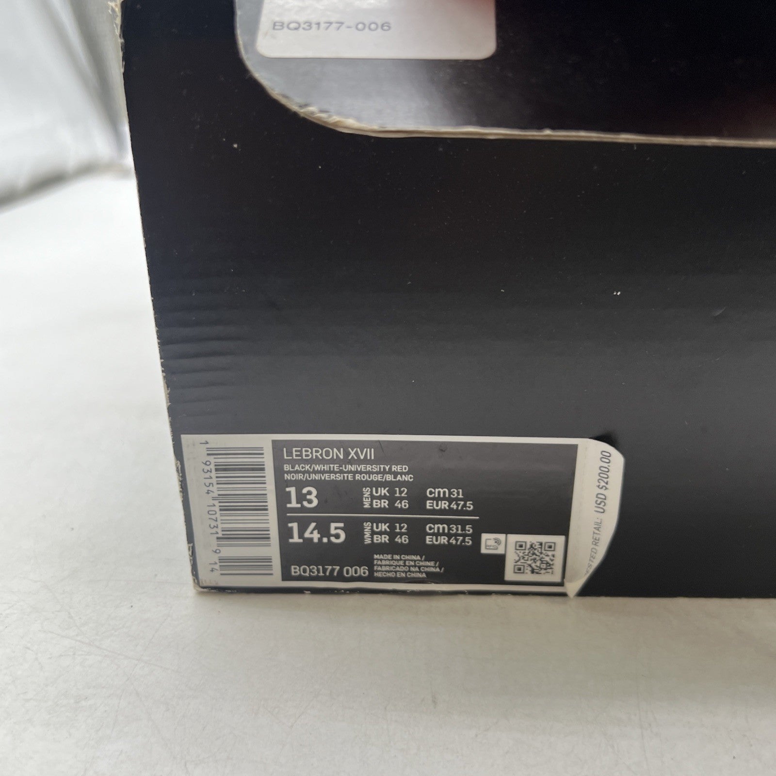 Size 13 - Nike LeBron 17 Infrared VI (BQ3177-006)