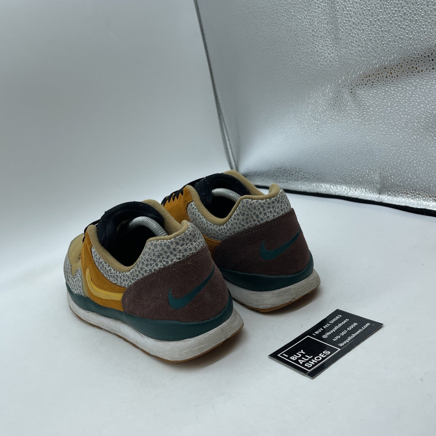 Size 11 - Nike Air Safari SE Atmos Orange Grey Green Suede (AO3298-800)