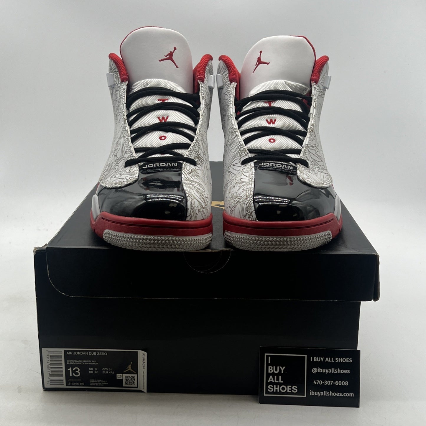 Size 13 - Jordan Dub Zero 2020 Varsity Red (311046-116)