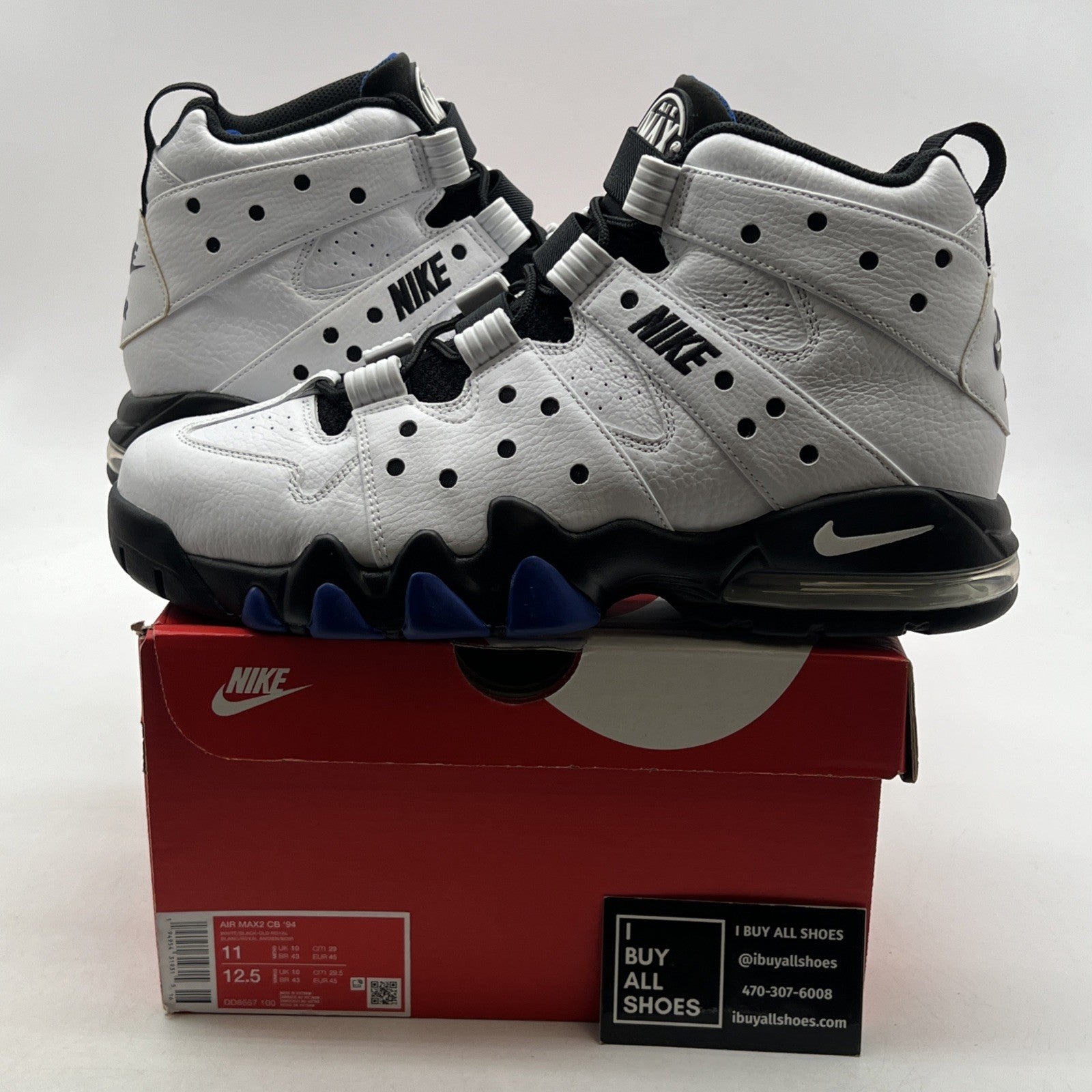Size 11 - Nike Air Max 2 CB 94 Retro 2021 Old Royal (DD8557-100)