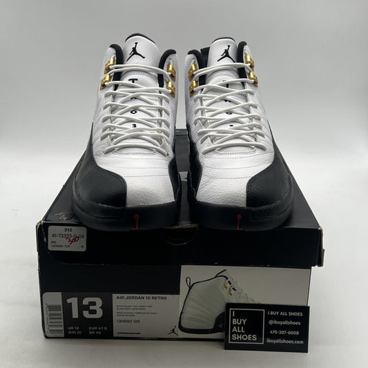 Size 13 - Air Jordan 12 Retro taxi release 2013 (130690-125)