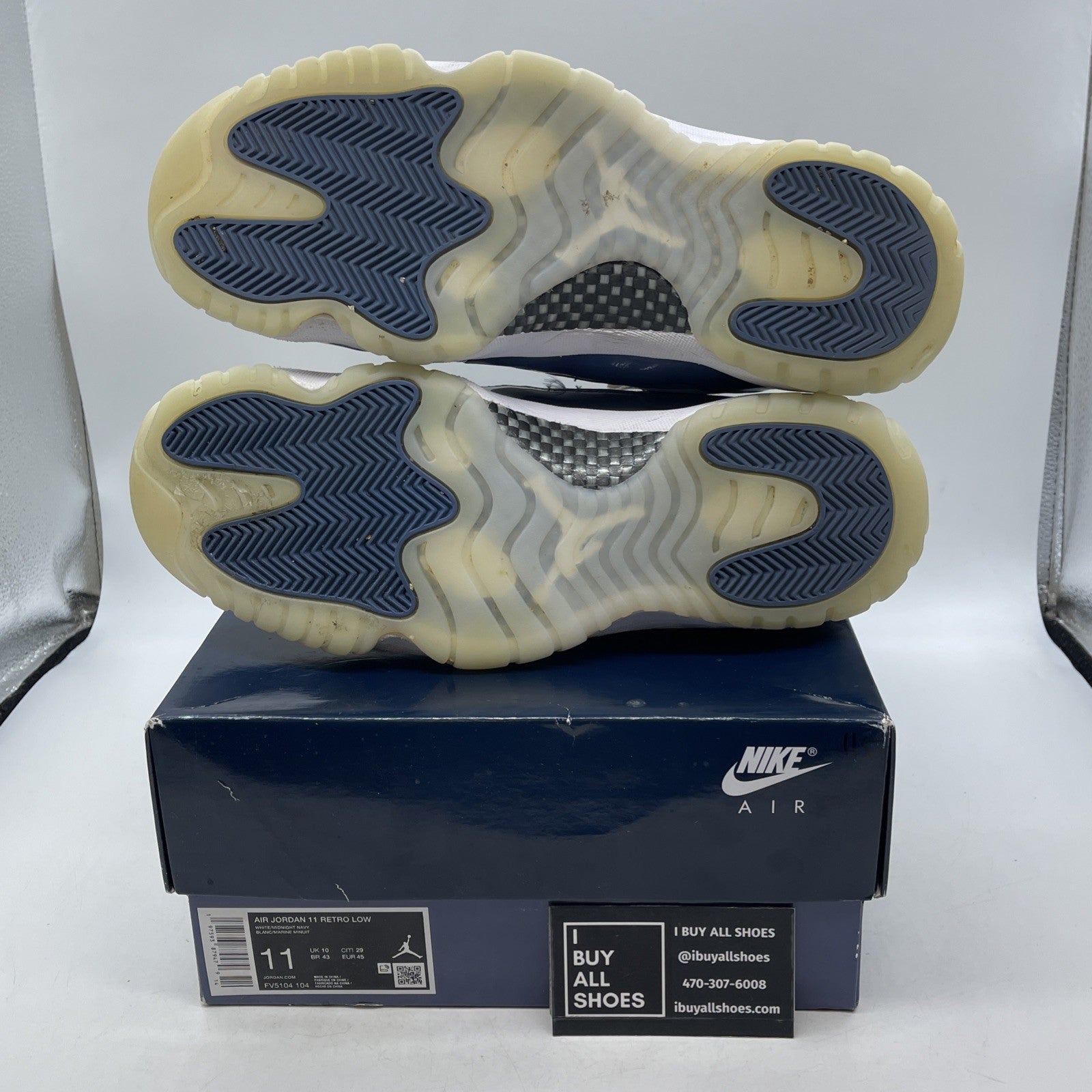 Size 11 - Air Jordan 11 Retro Low Diffused Blue (FV5104-104)