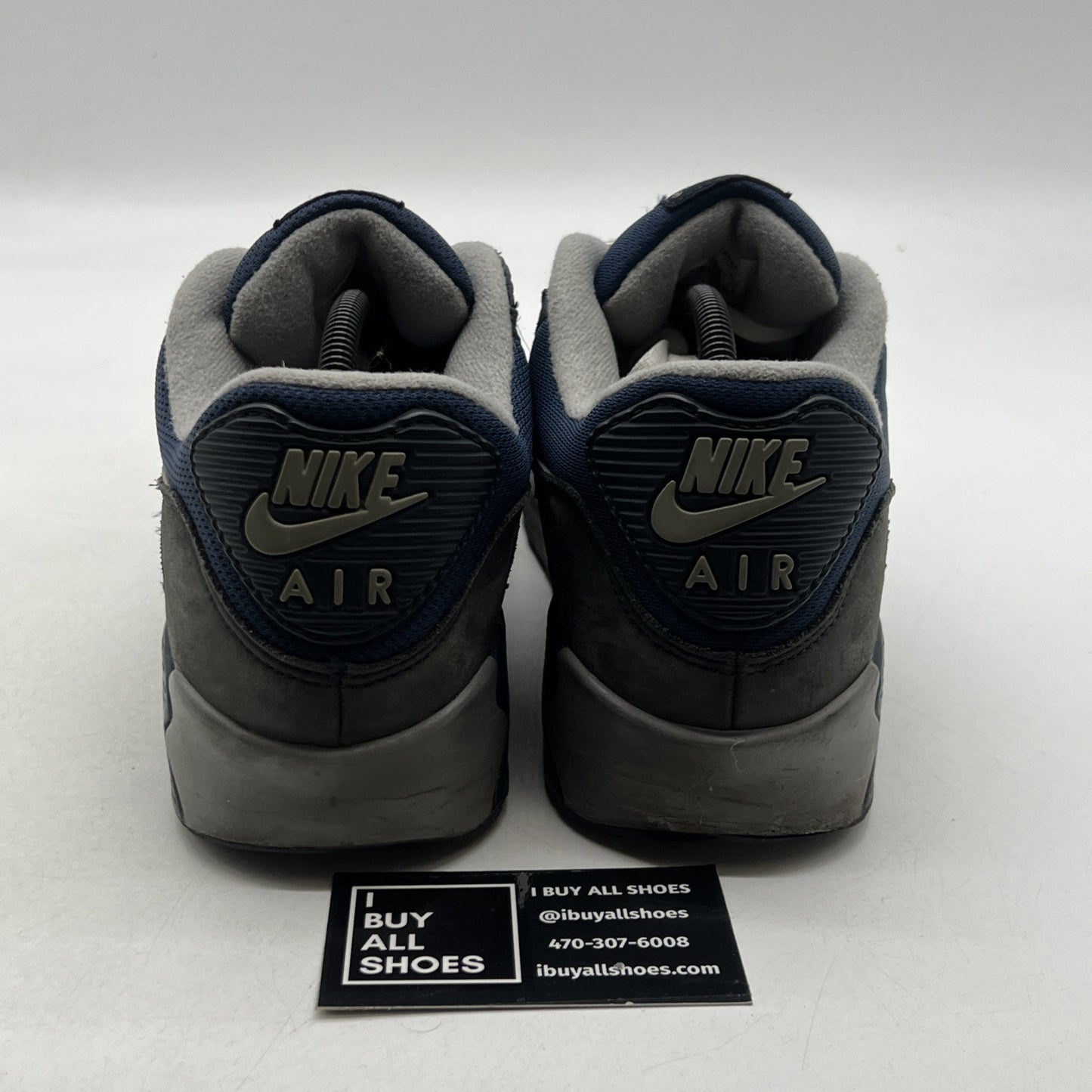Size 11 - Nike Air Max 90 Leather Blue (302519-401)