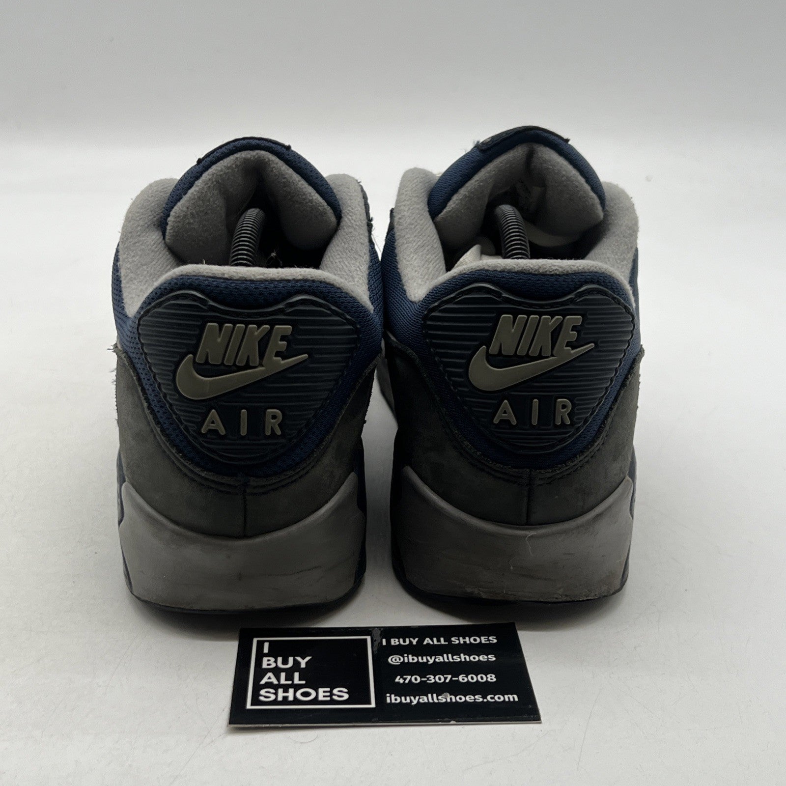 Size 11 - Nike Air Max 90 Leather Blue (302519-401)