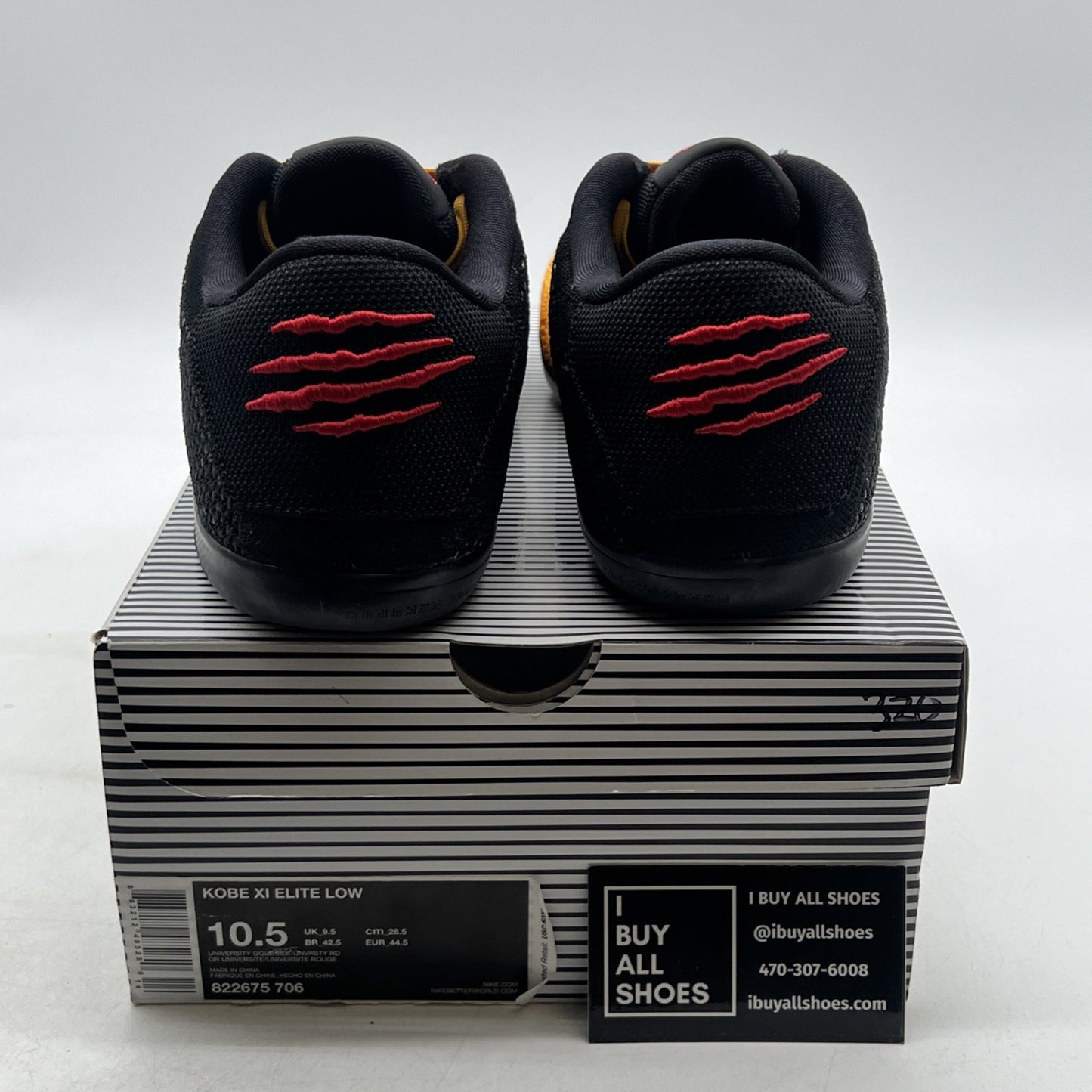 Size 10.5 - Nike Kobe 11 Elite Low Bruce Lee (822675-706)