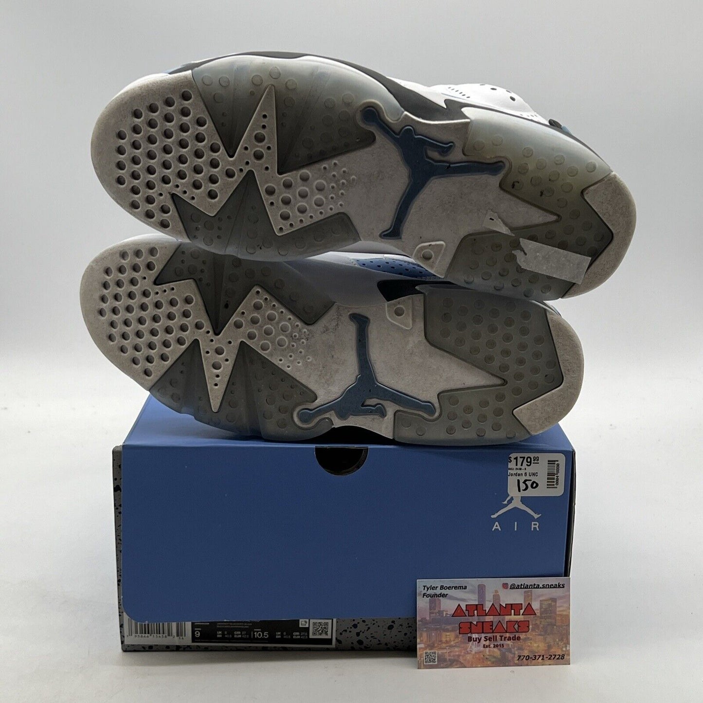 Size 9 - Jordan 6 Retro Mid UNC Home (CT8529-410)