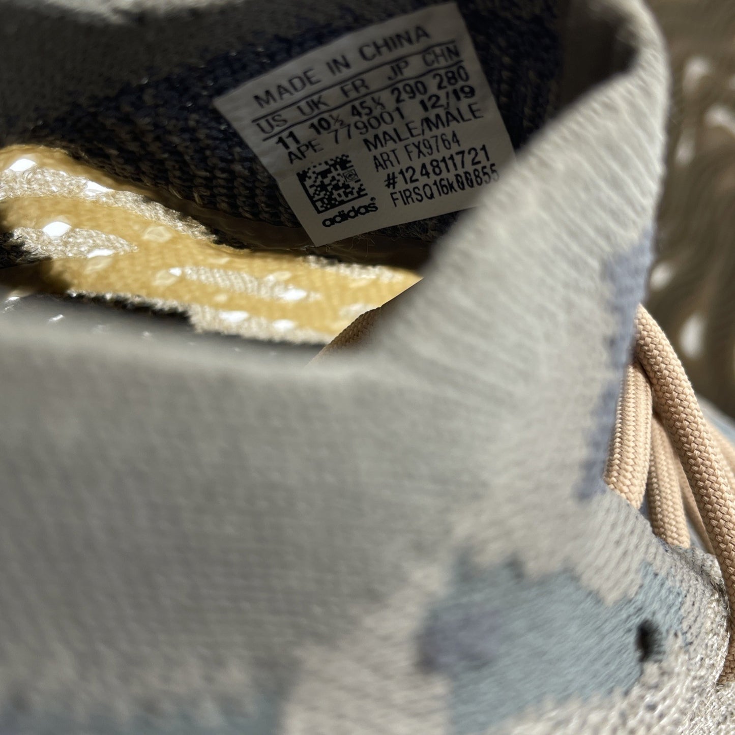 Size 11 - adidas Yeezy Boost 380 Mist Non-Reflective (FX9764)