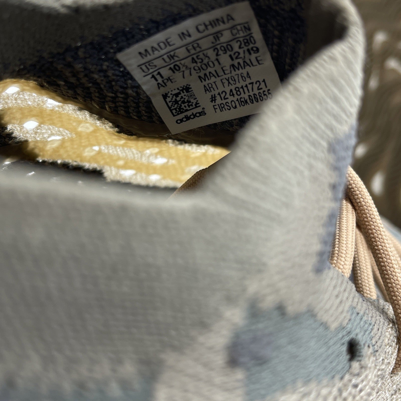 Size 11 - adidas Yeezy Boost 380 Mist Non-Reflective (FX9764)