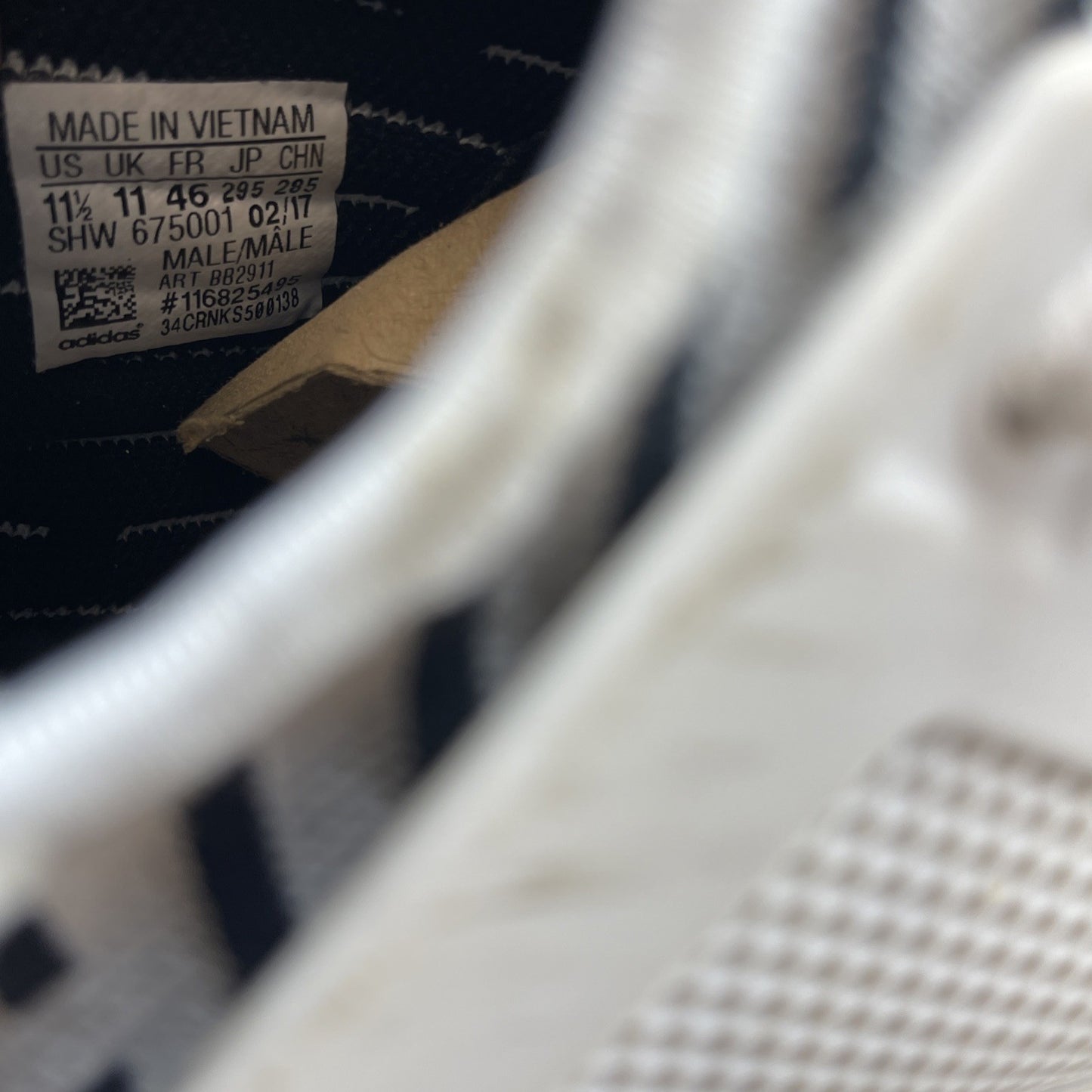 Size 11.5 - Adidas NMD_XR1 PK Zebra (BB2911)