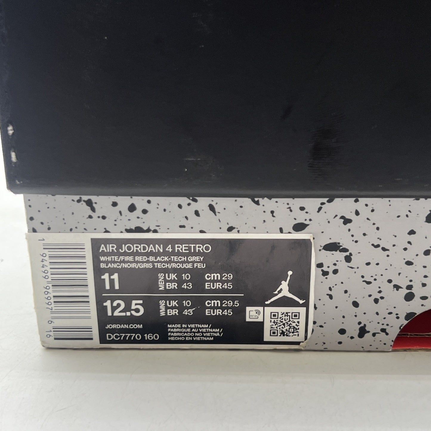Size 11 - Air Jordan 4 Retro OG Mid Fire Red (DC7770-160)
